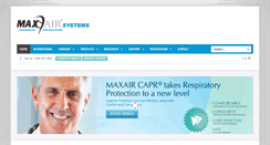Desktop Screenshot of maxair-systems.com